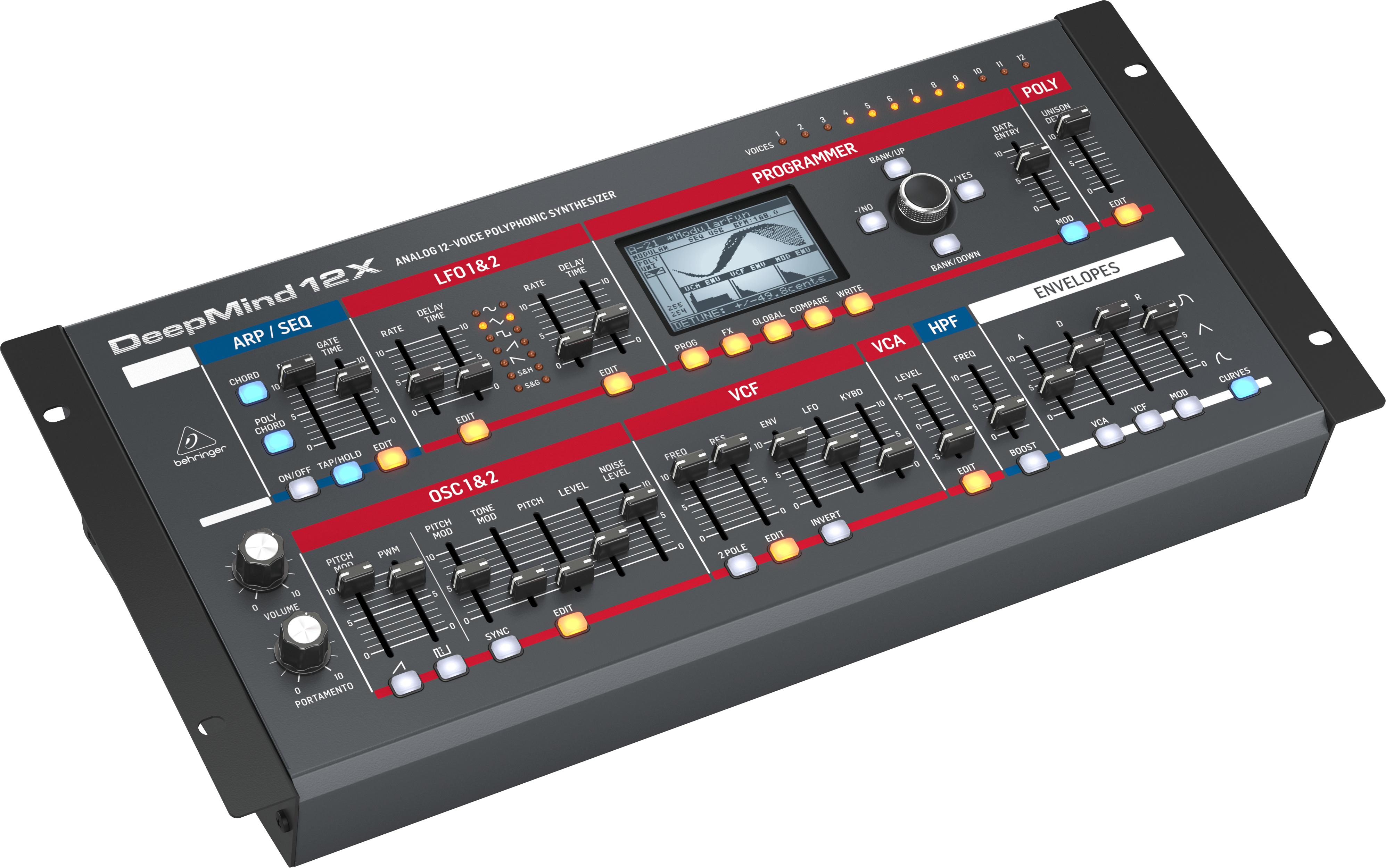 Behringer DEEPMIND 12XD Desktop Synthesiser - Andertons Music Co